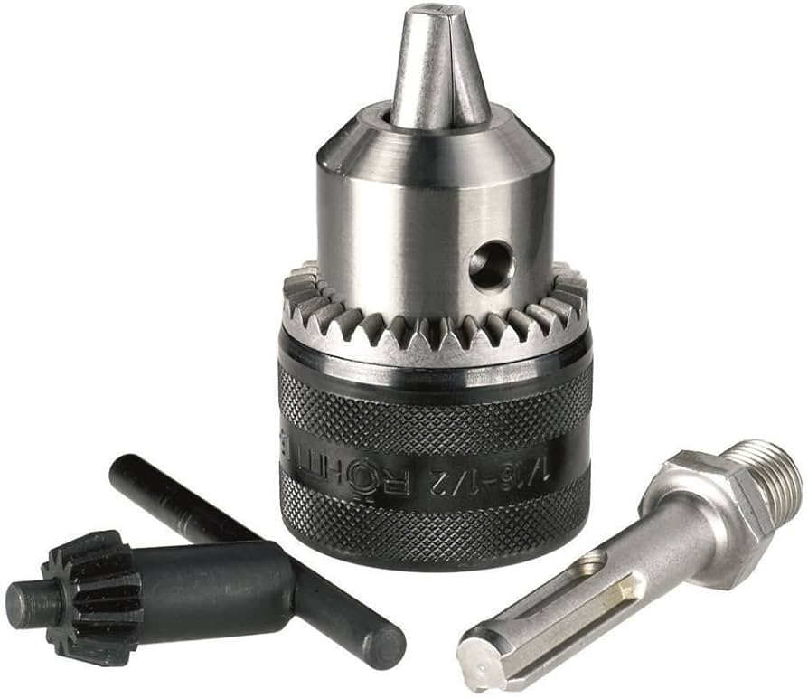 1.5-13mm 1/2" x 20 unf keyed chuck with SDS adapter (with Hex drive)