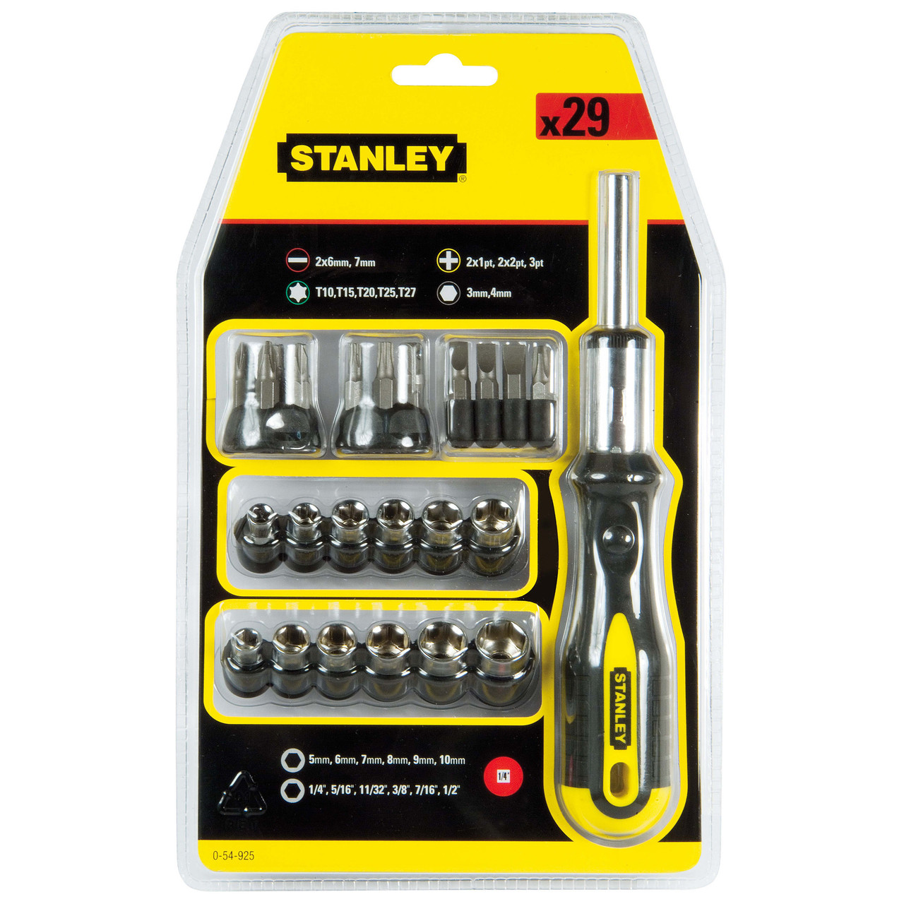 Ratchet Screwdriver Set Of 29