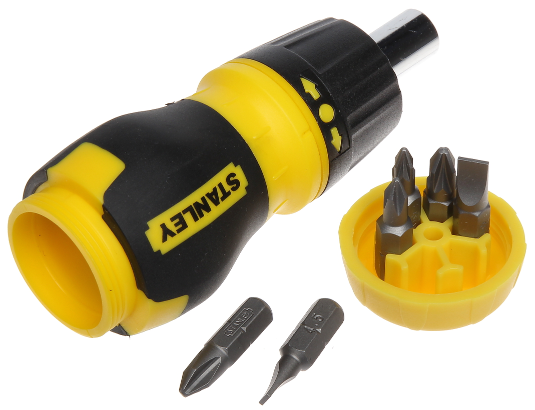 Multi-Bit Screwdriver 6 Bits STANLEY