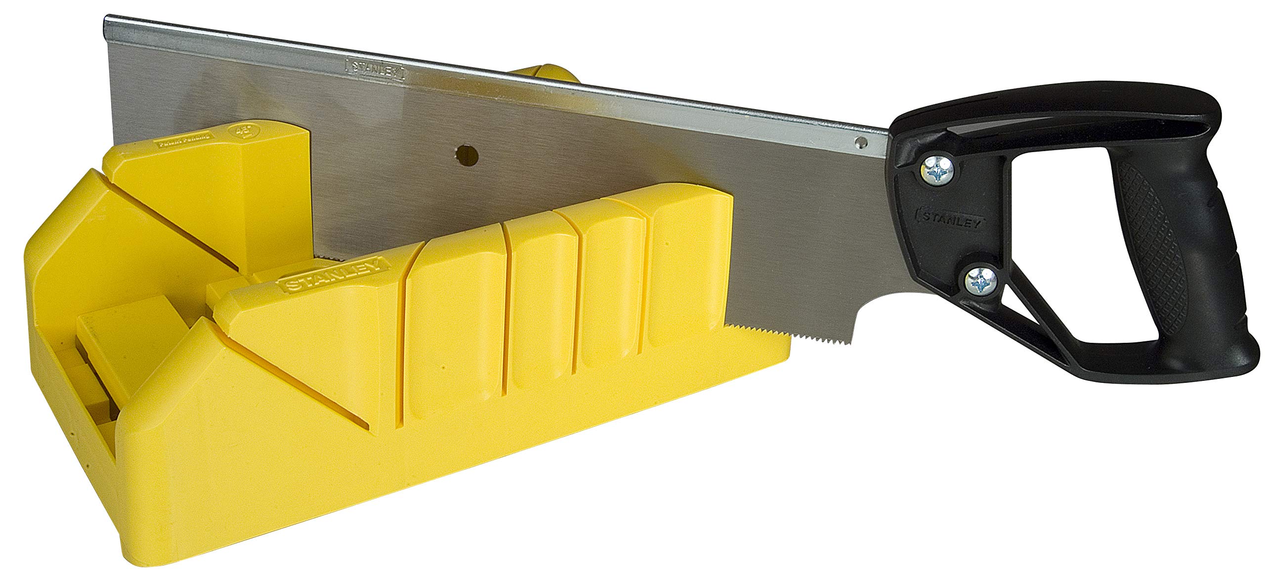 Storage Mitre Box With Saw 350mm STANLEY